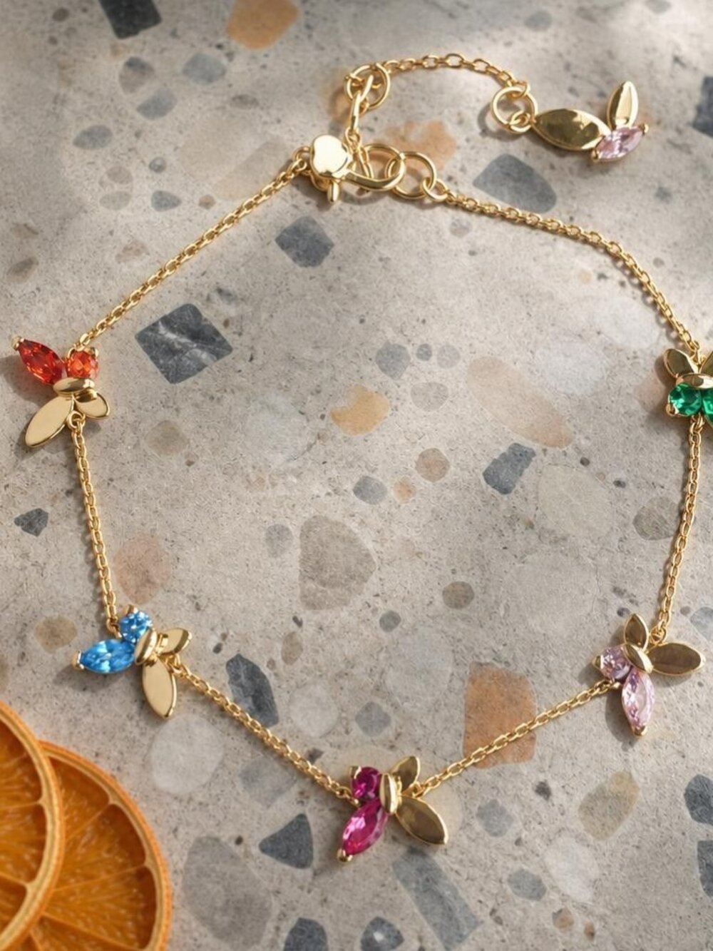 Kate Spade Social Butterfly Charm Bracelet